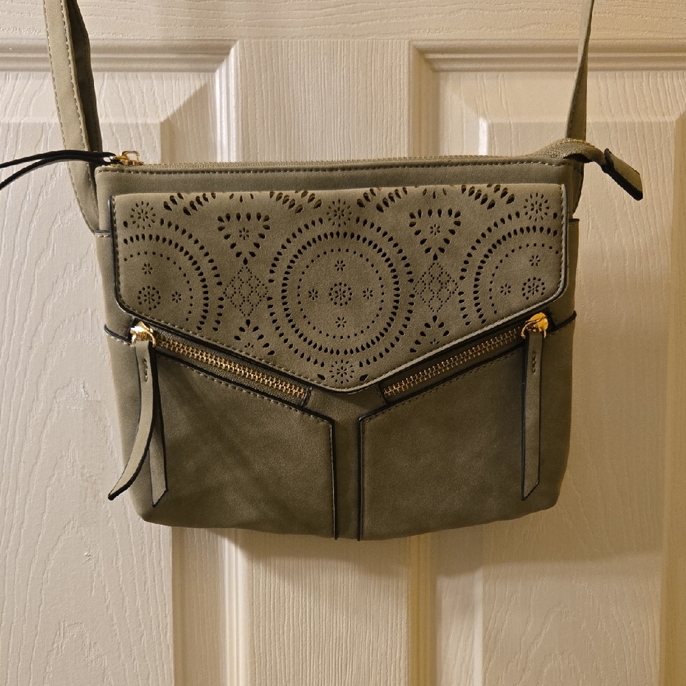 Olive Green Crossbody Bag